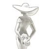 European White Female Sculpture Decoration Resin Figurine Small Statue for Living Room Wine Cabinet Study Human Art Decoration