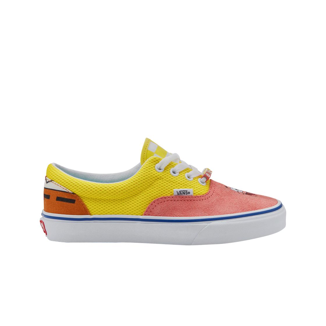 Vans Era Sandy Liang Spongebob Best Friends Men Sneakers Black Yellow White VN0A54F19ES1 36.5