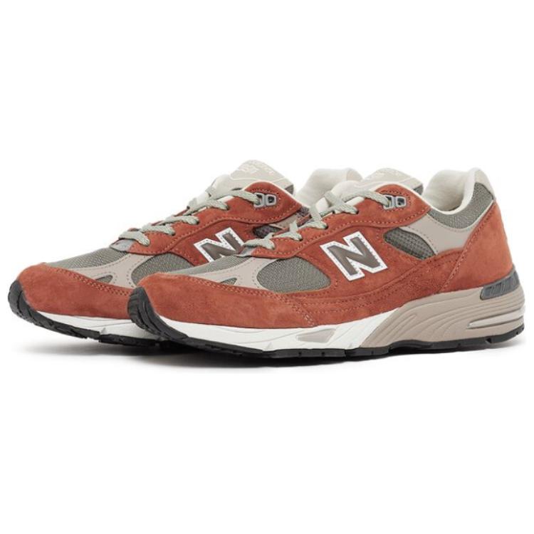 New Balance 991 Made In England Underglazed Women Sneakers Orange Sequoia Falcon W991PTY