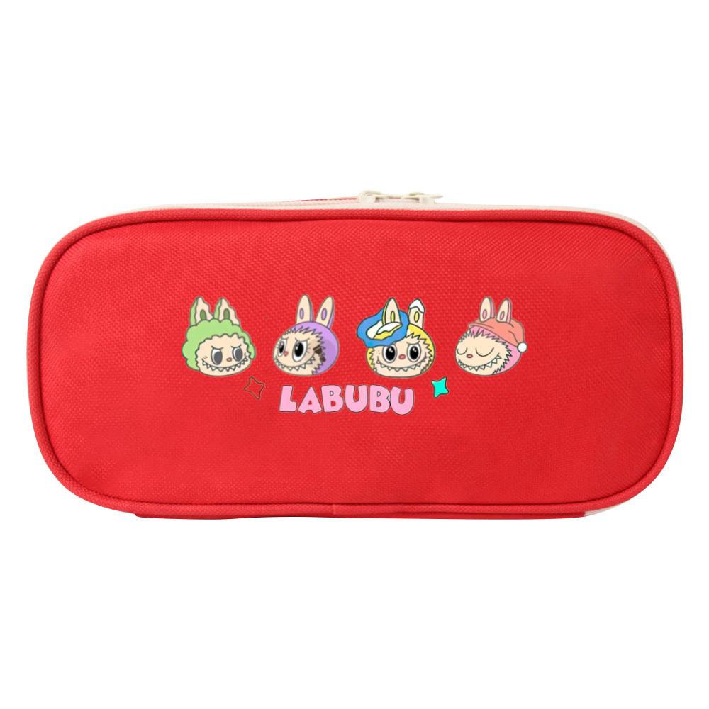 Pattern Canvas Printing Stationery Bag Student Storage Pen Gift Case