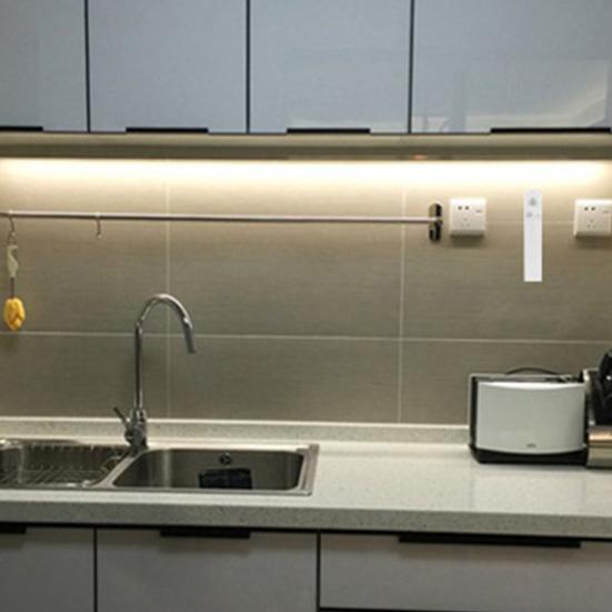 LED Light Strip Waterproof Flicker Free Self-Adhesive Easy To Install Auto ON/OFF Infrared Motion Sensor Light Strip