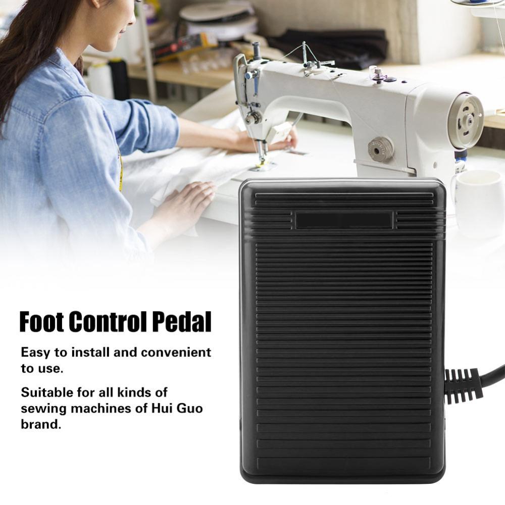 Adjustable Speed Foot Controller Pedal Power Cord Universal Foot Control Pedal Easy to Use Durable Sewing Machine Parts
