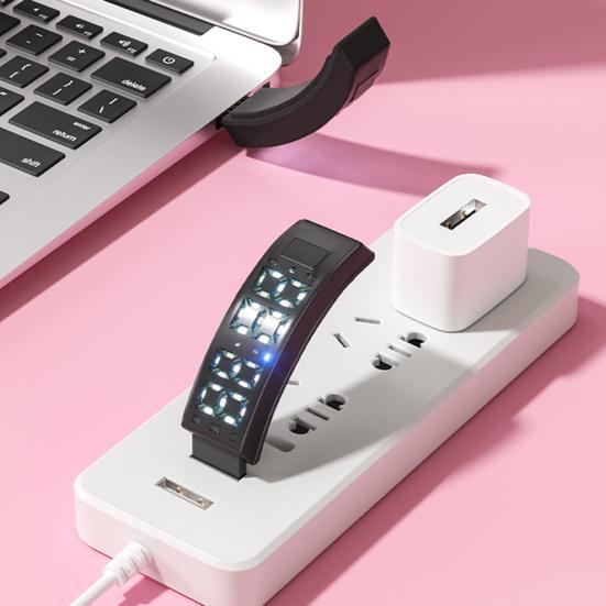 Fitness Alarm Clock Watch IP65 Waterproof Multifunctional USB Charging Digital Silent Vibration Wake-Up Sports Wristband