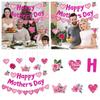 Pink Mother's Day Hanging Paper Cards Surprise Mother's Day Party Decor  Festival