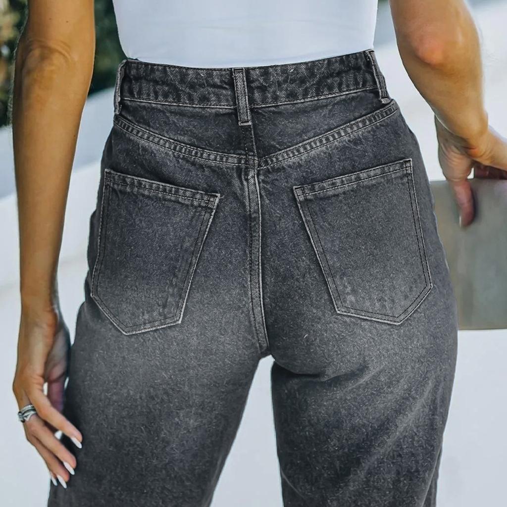 Women's High Waist Stretch Jeans Fashion Jeans