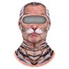 3D Face Printed Balaclava Vzor starca Maska na celú tvár pre Zimné Vonkajšie Športy Cyklistiku
