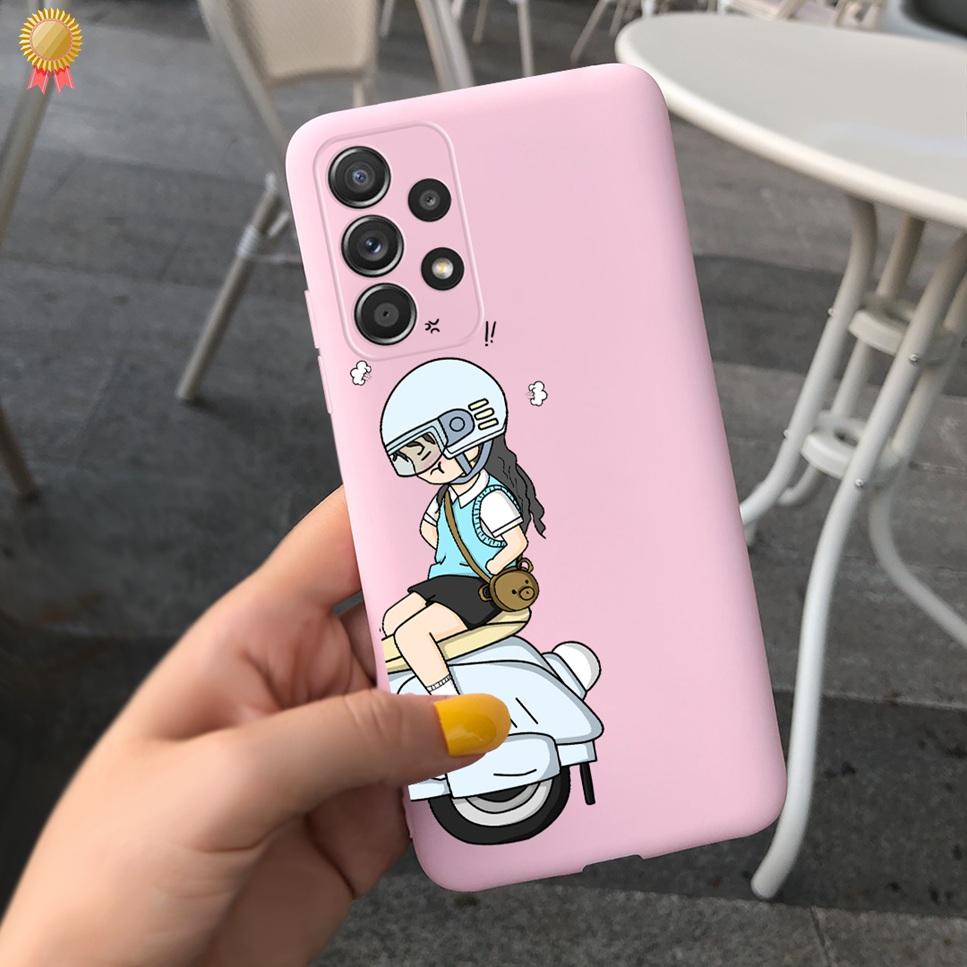 For Samsung Galaxy A23 5G Case Fashion Cute Clear Mate Men Women Soft TPU Silicone Phone Covers For Samsung Galaxy A23 4G Fundas