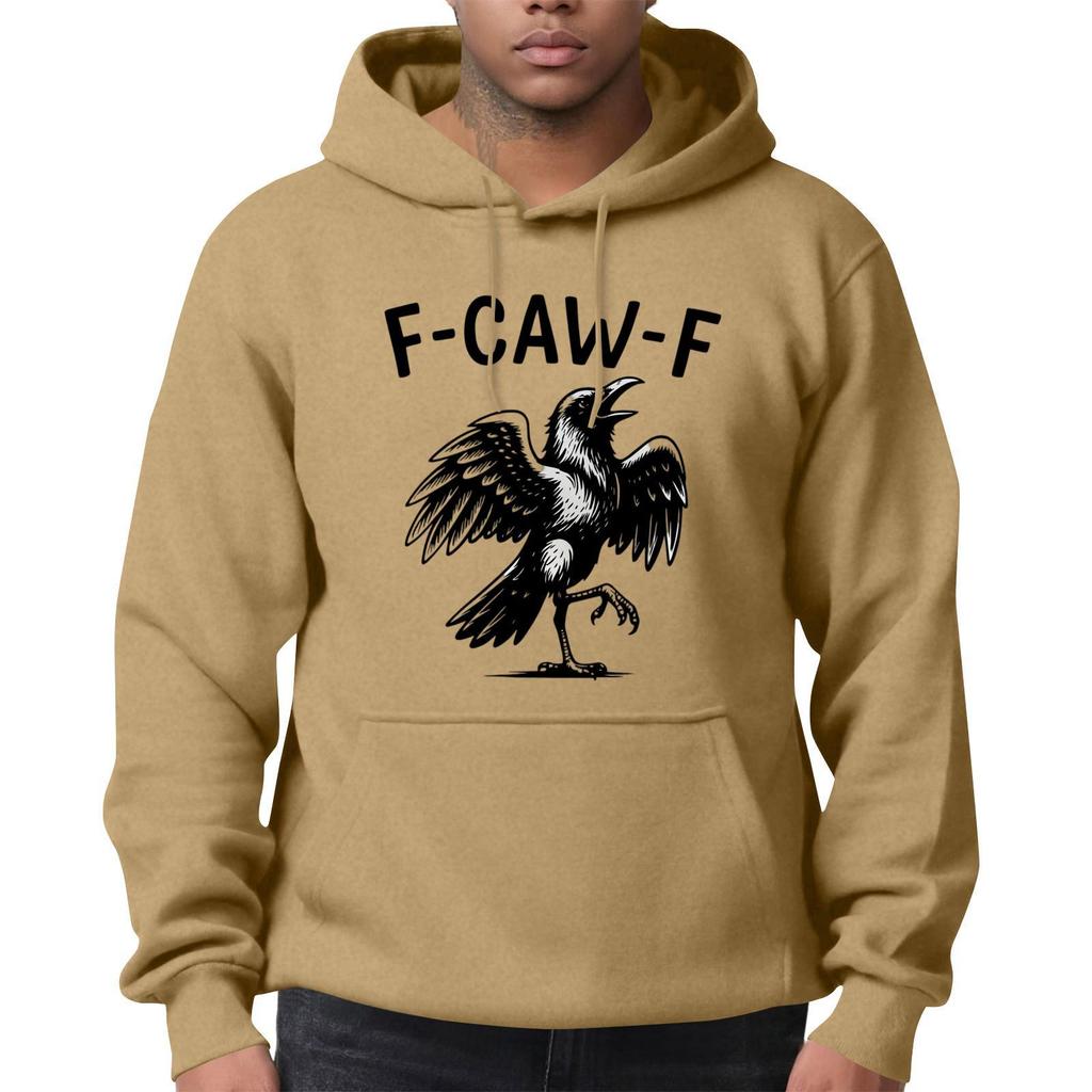 Men's Fashion Casual Long Sleeve Solid Color Hooded Sweatshirt Tops