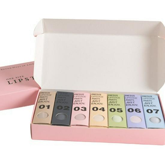 Lipstick Panties: Girl's Summer Ice Silk Mid-Waist Seamless Quick-Dry Breathable Hip-Lifting Underwear