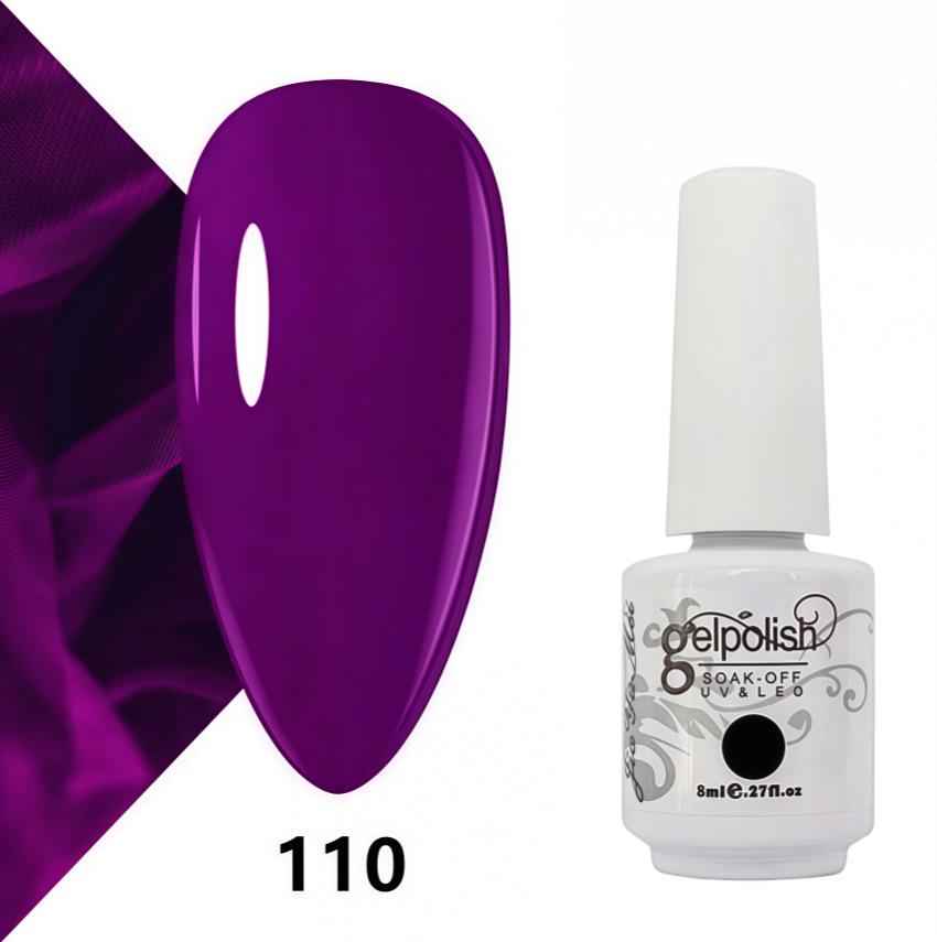 Amber Gel Polish Set: Gel Polish Manicure Kit with Whitening, Base Coat, and Sealer.
