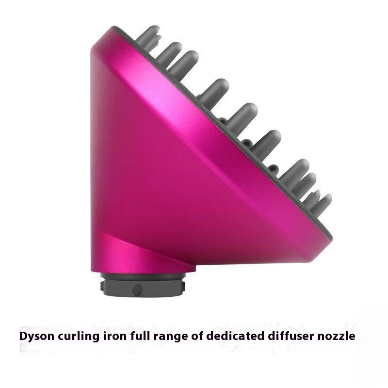 Voor Dyson HS01/HS05 Diffuser Voor Supersonic Föhn Stylingtool 360° Roterend Mondstuk Vervanging Universele Haardroger Diffuser rood