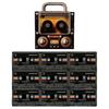 Retro-Kassettenband-Musik-Kühlschrankmagnet mit 128 MB Speicher und 9 Mini-Kassetten-Dekorationen