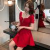 Pure desire style sexy dress new night show work nightclub clothes temperament Muse Fan waist and thin