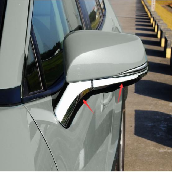 Хромированные накладки на боковые зеркала для - Toyota RAV4 Декоративные полосы 4 шт.