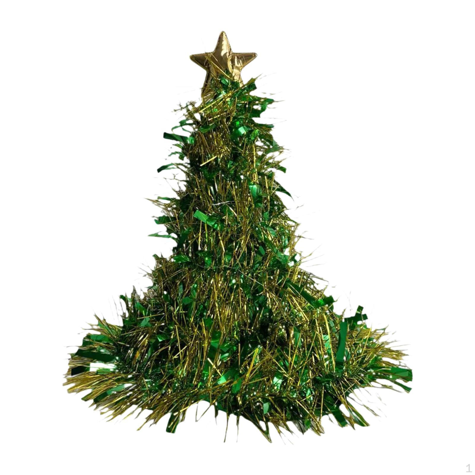 

Рождественская елка шляпы Декор для взрослых детей ночные клубы вечеринки принадлежности фестиваль зелёный