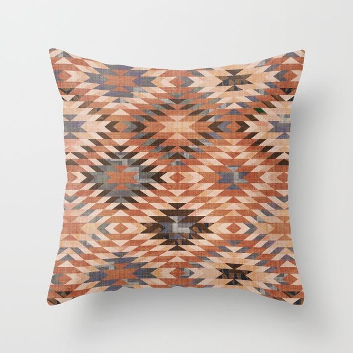 Nordic Simple Black and White Geometric Pillowcase Casual and Fashionable Fabric Home Bedside Sofa Waist Cushion Cover