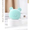 Rechargeable Hand Warmer 1000mAh Macaron Cartoon Animal USB Hand Warmer Makeup Mirror with LED Light Winter Gifts