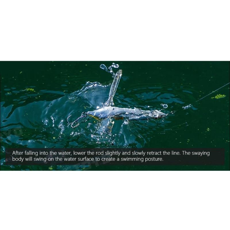 Topwater Dragonfly Fishing Lure Artificial Bait Wobbler Floating Fishing Crankbaits Artificial Baits Easy-to Use