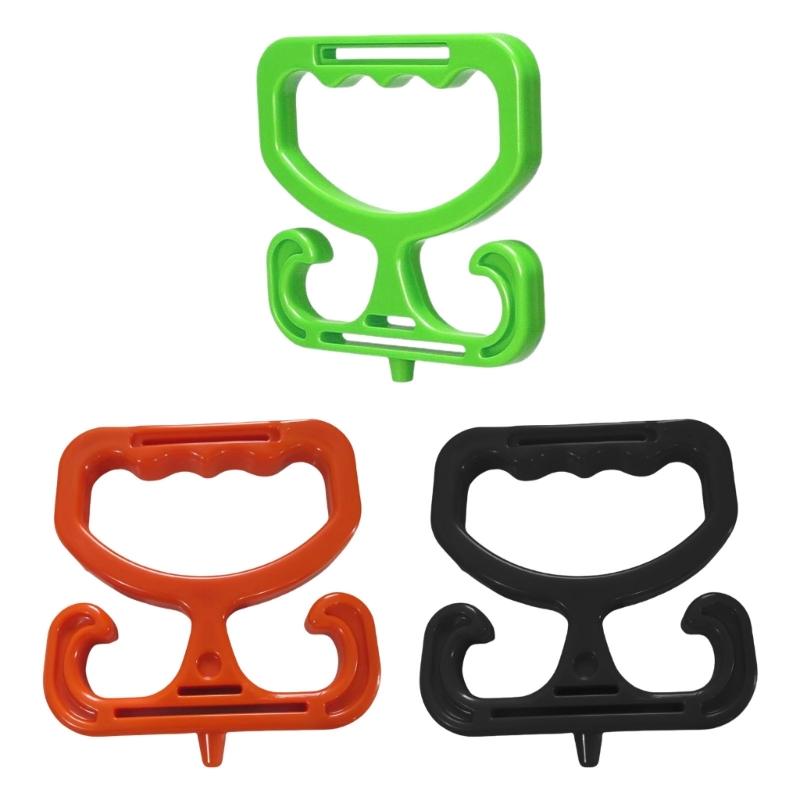 

3Pcs Portable Grocery Bag Carriers Functional Shopping Bag Holder With Comfortable Grip For Groceries And More 1