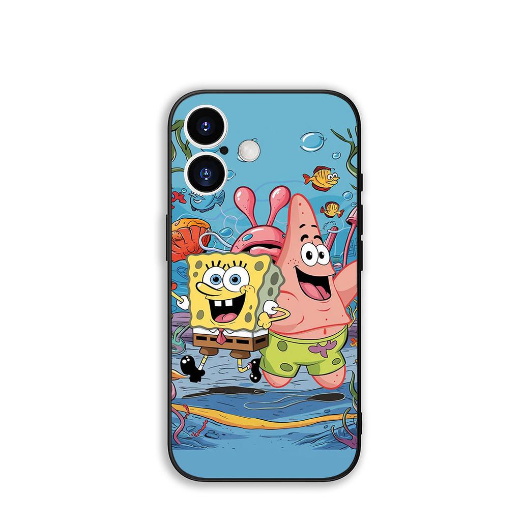for Samsung Galaxy A07 A13 A12 A23 A50 A51 A52 A53 A70 A71 A72 A04 Note 20 9 8 10 Case S-SpongeBobs s-SquarePant S-Sponges Bobs