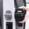 For BMW M E46 E90 E60 2/4pcs Silicone Car Door Lock Buckle Protection Cover For BMW 1 3 5 7 Series M Performance M3 M5 M6 F01 F20 F10  F16 F30 VDLQX1