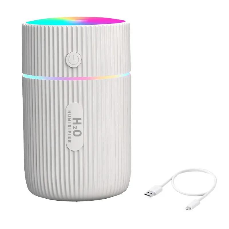 

Мини увлажнитель воздуха диффузор для аромаэссенциальных масел со светодиодной лампой USB распылитель тумана ароматерапевтические увлажнители для дома автомобиля белый