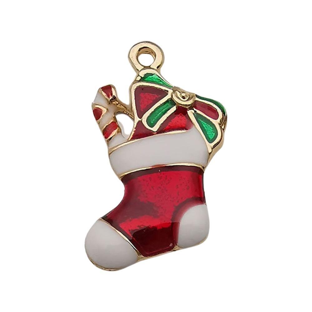 140 Kinds Of Christmas Drips Santa Claus Snowman Snowflake Deer Earrings Bracelet Pendant Diy Jewelry Accessories