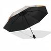 1pc Puppy Holiday Automatic Folding Umbrella - Portable Collapsible, 8-Rib Durable Frame, Perfect for Outdoor Use,  Yy251218106