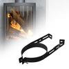 Adjustable Chimney Pipe Holder Motor 11.02 X 5.91 X 0.98 Inches Stainless Steel Bracket High Temperature Resistance