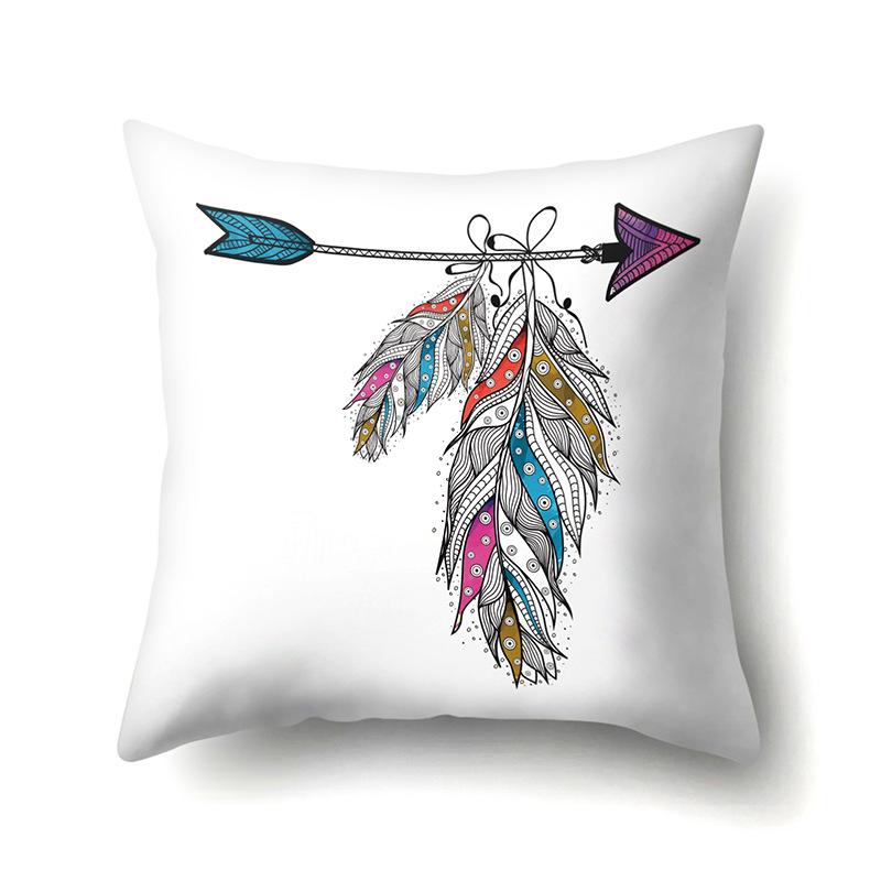 Dreamcatcher Boho Polyester Pillowcase Car Decoration Home Print Bedside Sofa Pillowcase