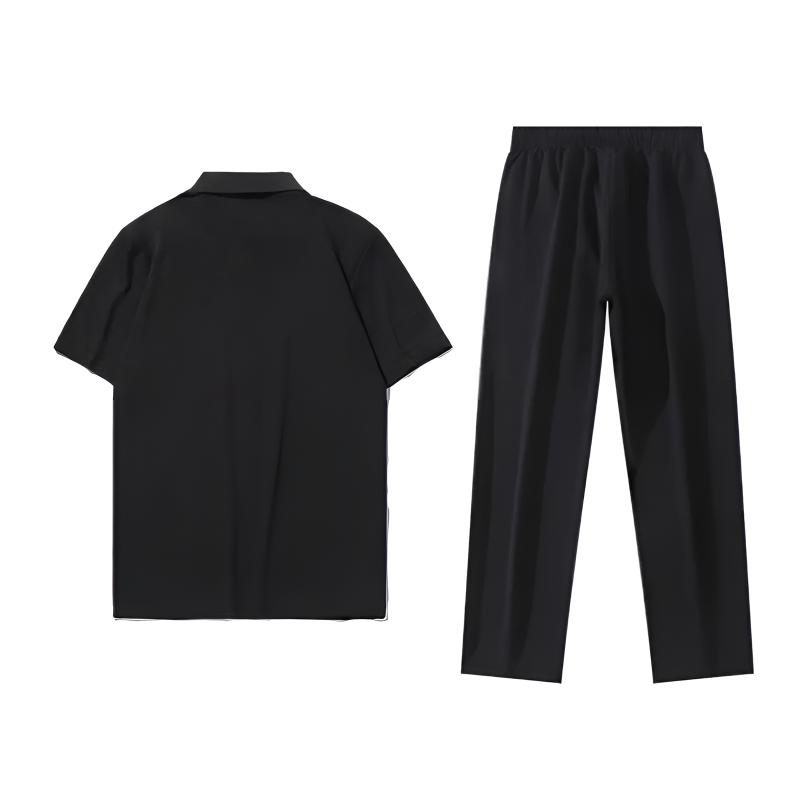Li Ning Casual Sportswear Unisex Black+Black YPLT027-1+AKLUC03-1