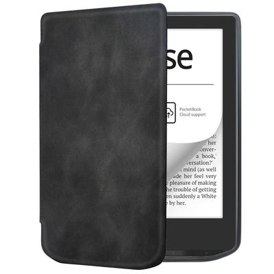 PocketBook Verse / Verse Pro Leather Wallet Case, Black