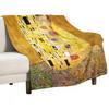 KLIMT THE KISS Throw Blanket Stylish Warm Blanket for Living Room Bedroom