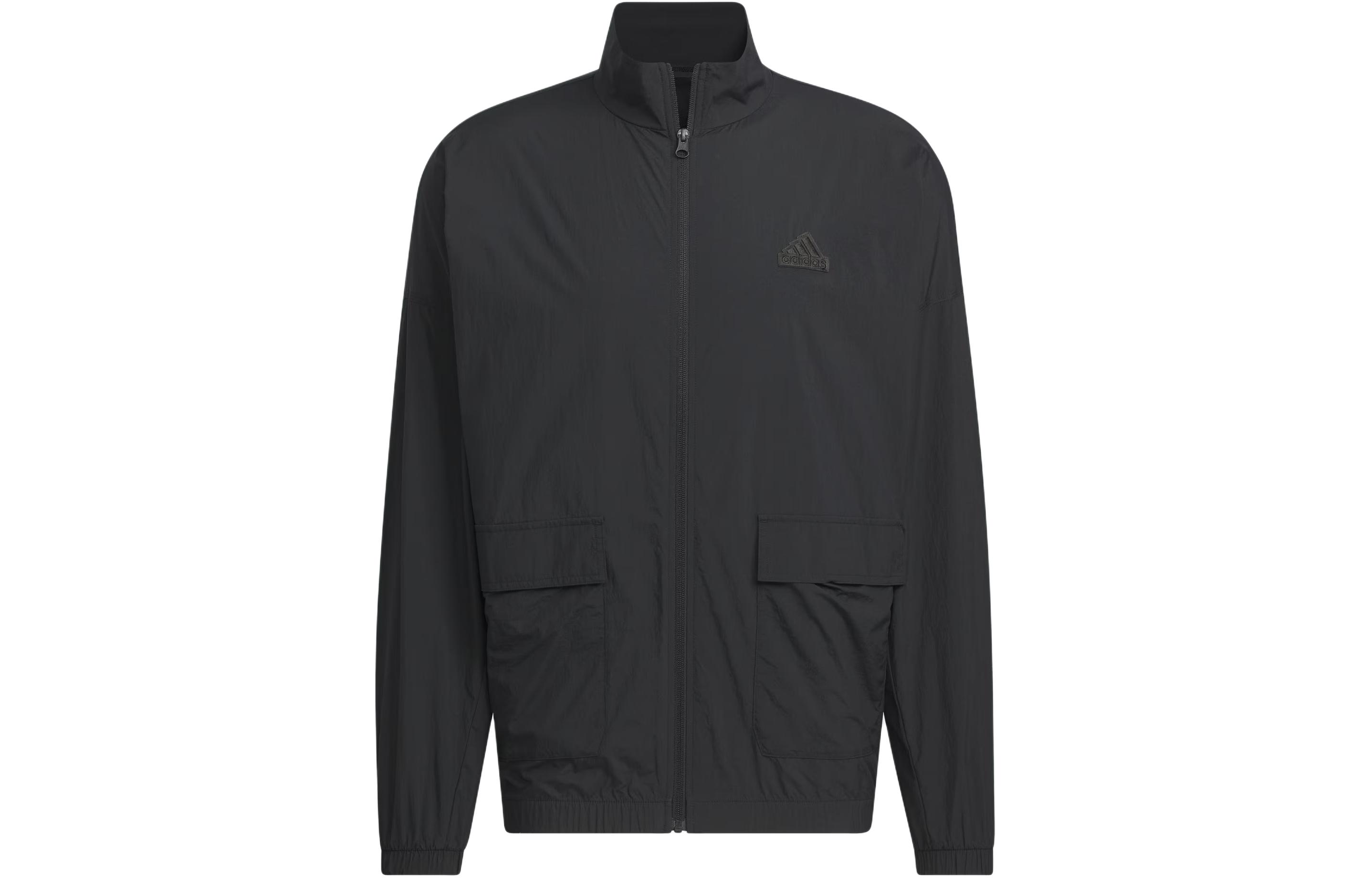 Adidas Casual Relaxed Jacket Jackets & Coats Men s Black IT3954 M