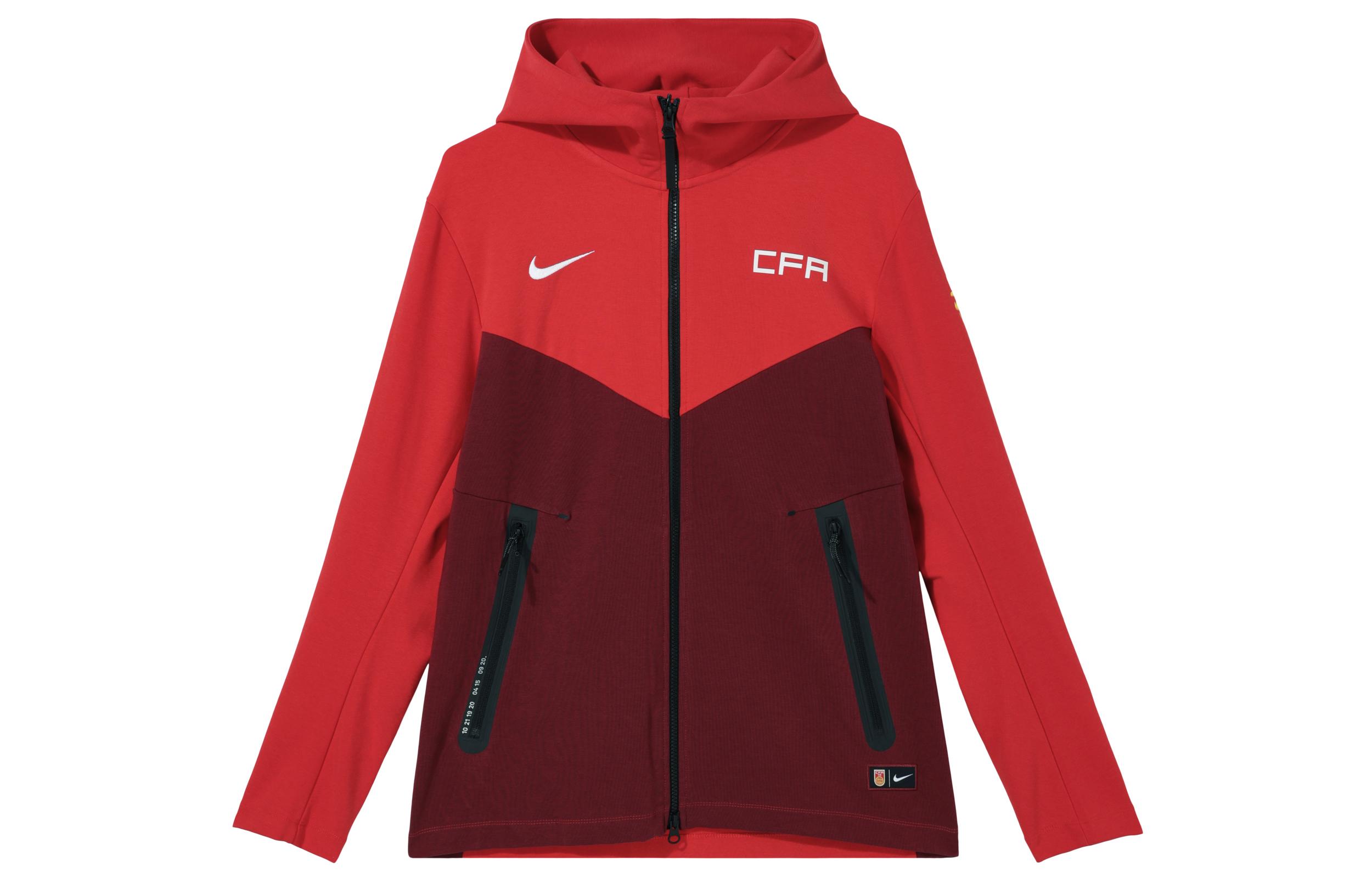 Nike Jackets Men s Red Hooded Moderate Other CV1967-657 M