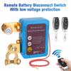 Battery Disconnect Power Switch 12V 240A Kill Switch With Display Shut Off Cut Off Control Switch With Remote For Car Boat