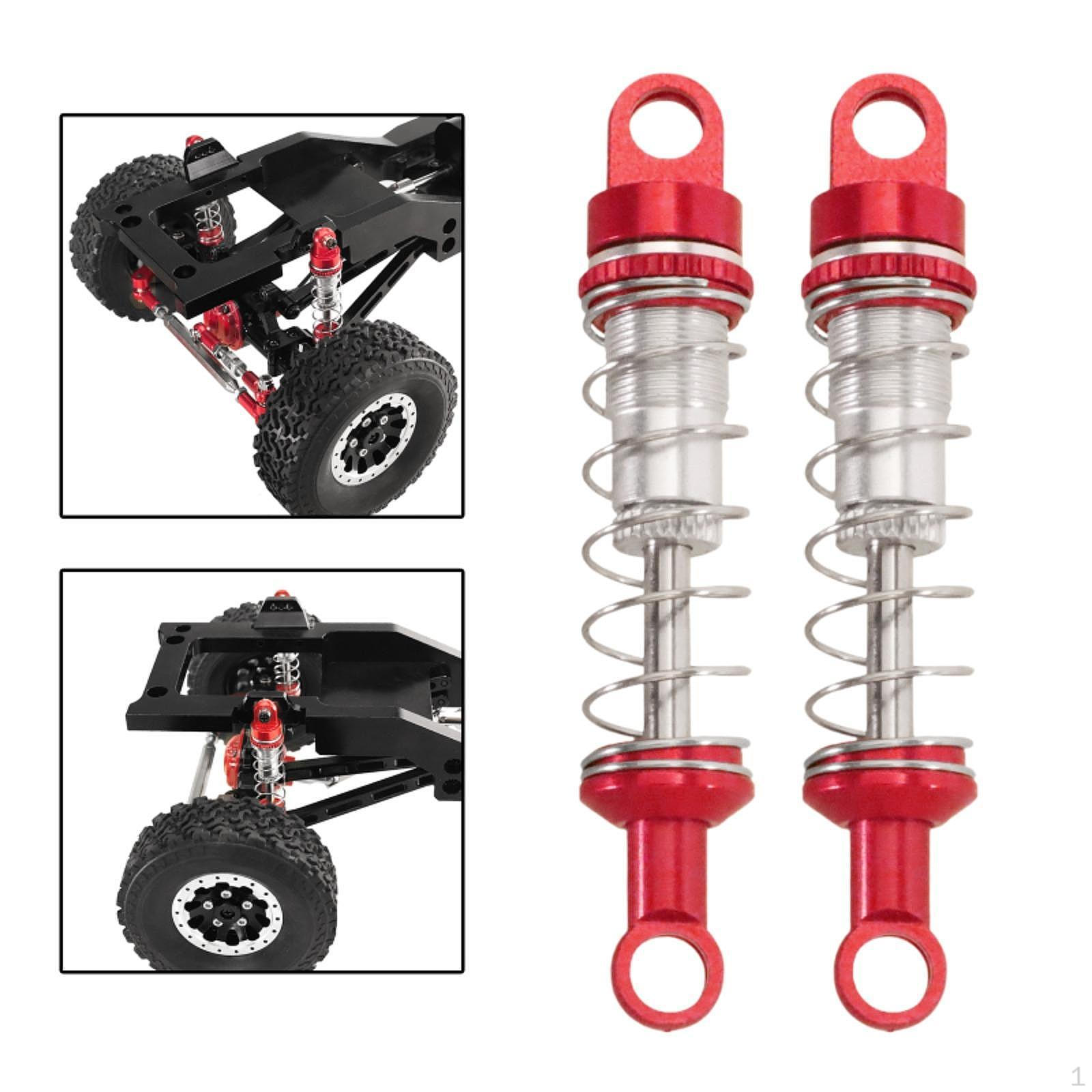 

2 Pieces Dampers Accessories 1/12 for D90 Models NM98V2 NM99sv2 червоний