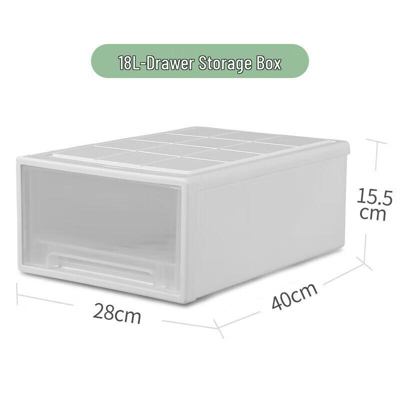 Transparent Drawer Office Storage Organizer