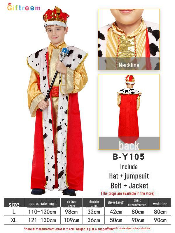 Children's Masquerade Costume: Arab Prince & Greek Princess