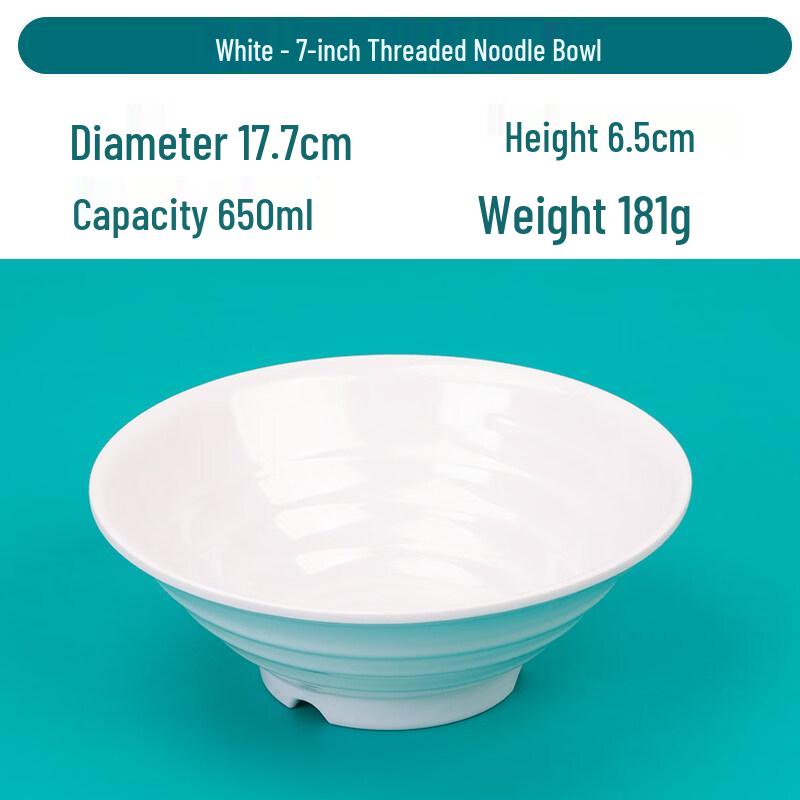 A3 Thickened Melamine Noodle Soup Bowls