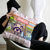 Pixel funny cartoon game art O-Oyajitchi Maple Design Cushion Cover Happy Autumn Harvest decor Holiday Decorati Pillow Cover