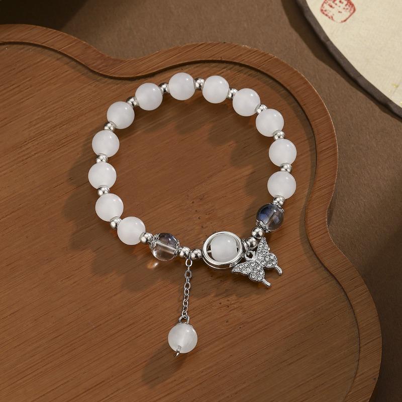 Opal Bracelet Niche Design Simple Crystal Jewelry Girls New Trendy High-end Bracelet