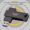 Bamu Bear USB 3.2 Dual-Connector Metal Flash Drive