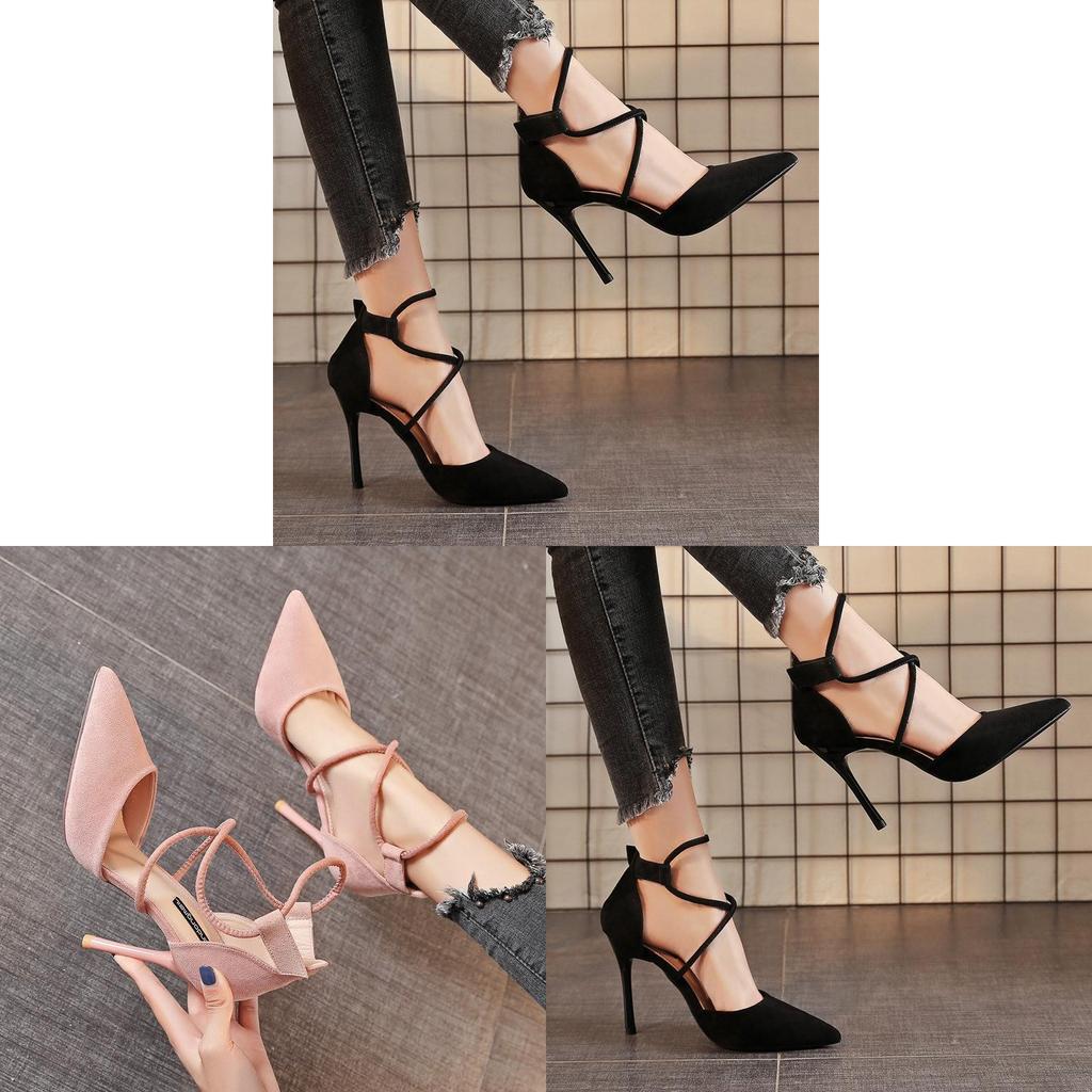 Summer Kimono Sandals With Cross Strap Heels For Nightlife And Party Wear