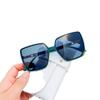 Metal Temple Polarized Large Frame Sunglasses - Women's Minimalist Versatile Sun Protection Fashion