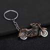 Keychain Pendant Motorcycle Design Zinc Alloy Key Chain with Metal Chain Buckle Lightweight Key Holder Backpack Car Accessory