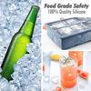 Ice Cube Tray Ice Cube Silicone Molds Ice Cube Maker Square Ice Tray Large Ice Cube 8 Grid Ice Mold Kitchen Accessories Gadgets