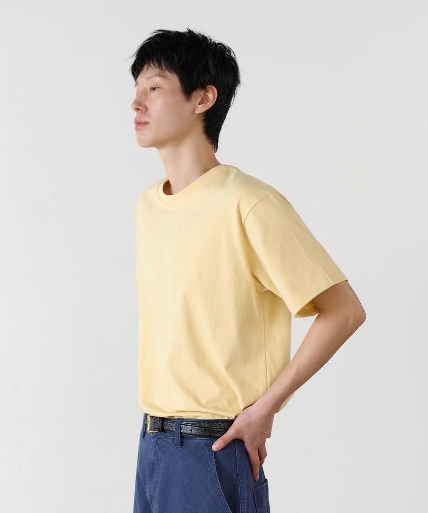 KNOUUN Soft Round T-Shirts (Yellow)