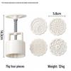 Mid-Autumn Festival Mooncake & Pastry Baking Press Mold Tool for Ice Skin and Green Bean Cake