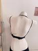 French Pure Desire Lingerie Set: Halter Lace Bra & Beautiful Back Anti-Sagging Bra